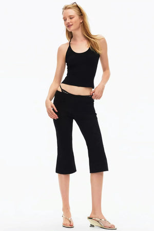 Elastic Cotton Slimming Top