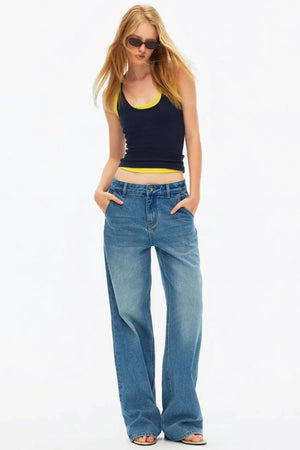 Elastic Cotton Slimming Top
