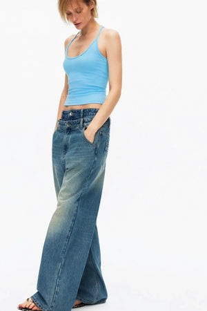 Elastic Cotton Slimming Top