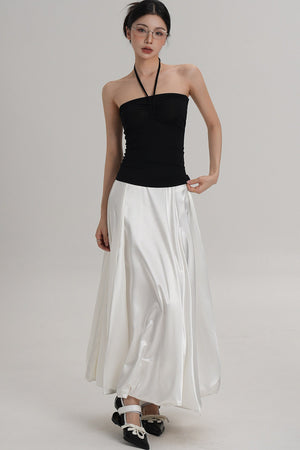 Elastic Halter Tube Top
