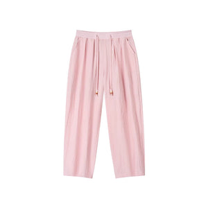 Elastic Waistband Drapey Pants
