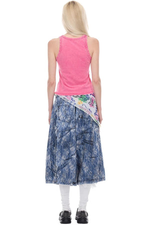 Electric Moon Denim Shorts