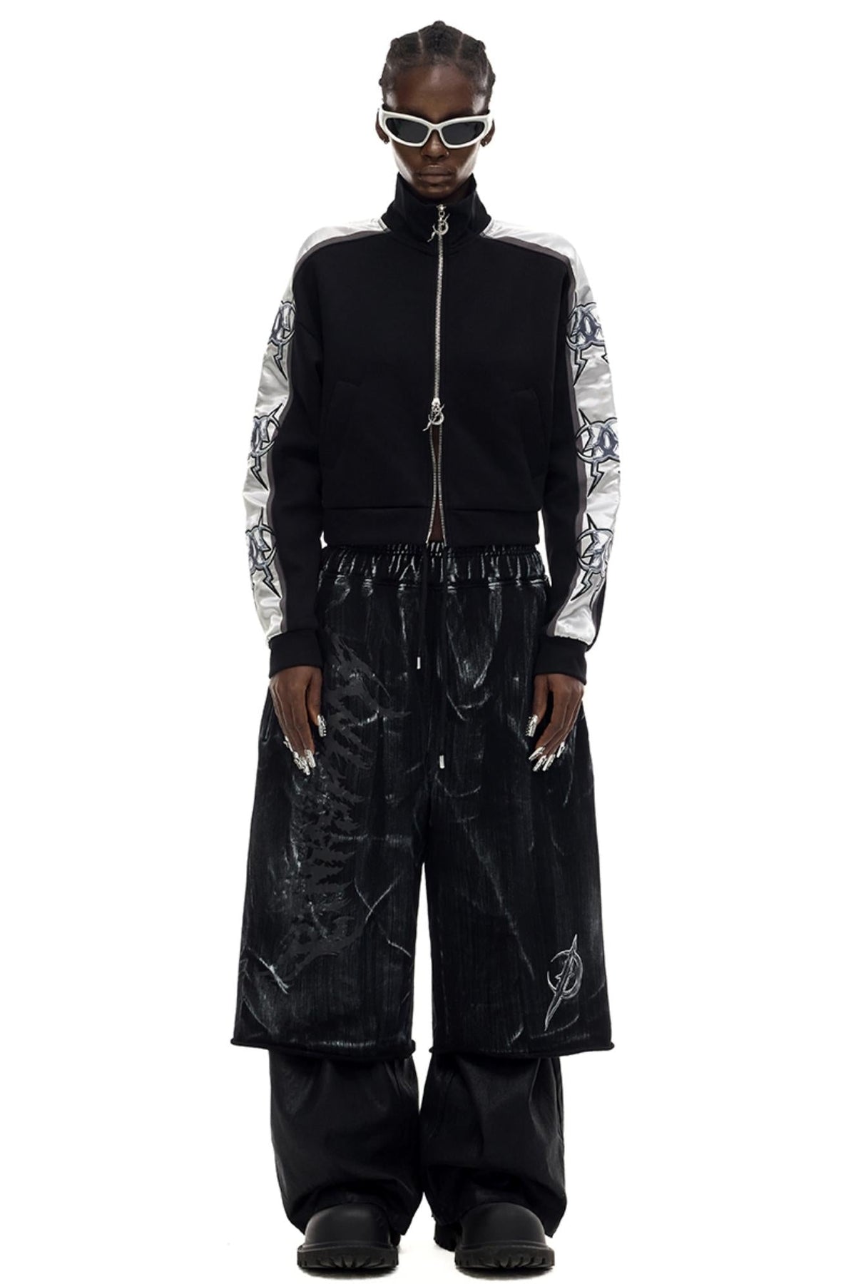 Electric Moon Loose Layered Pants