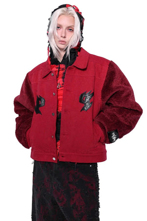 Electric Moon Punk Hooded Top