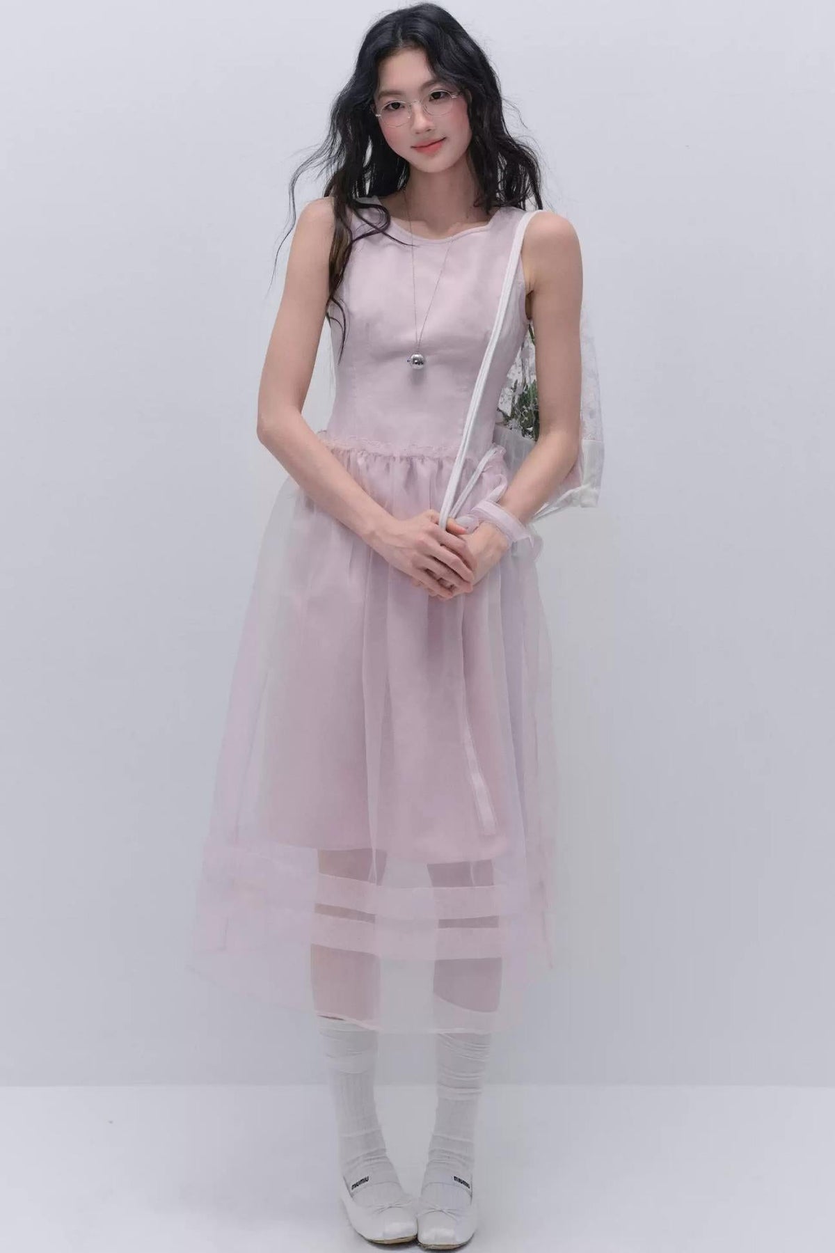 Elegant Cloak Skirt Dress Set-Up