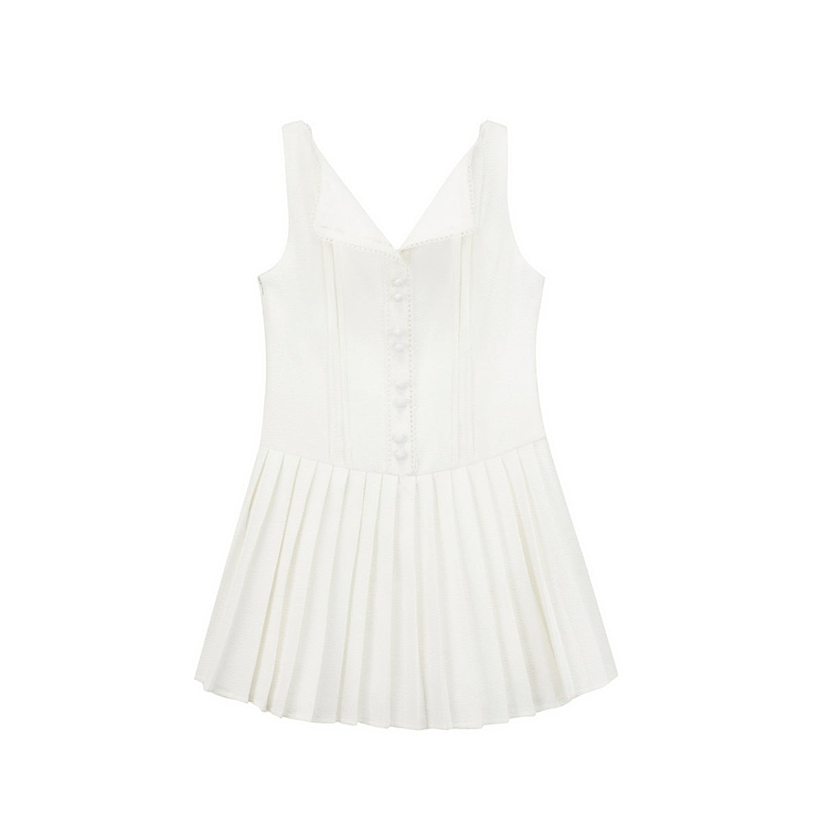 Elegant Crinkle Lace Dress