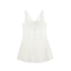 Elegant Crinkle Lace Dress