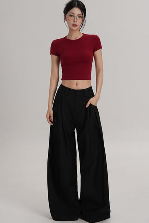 Elegant Floor-Length Pants