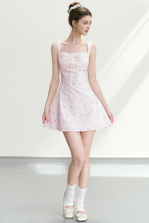 Elegant Floral A-Line Dress