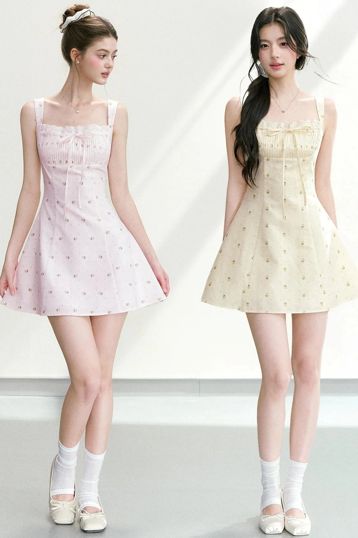 Elegant Floral A-Line Dress