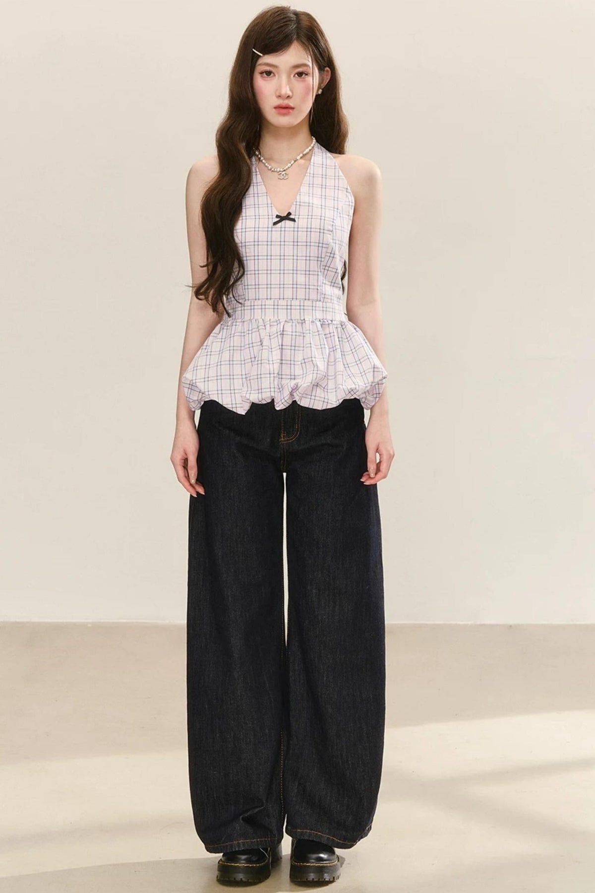 Elegant Floral Tulip Top