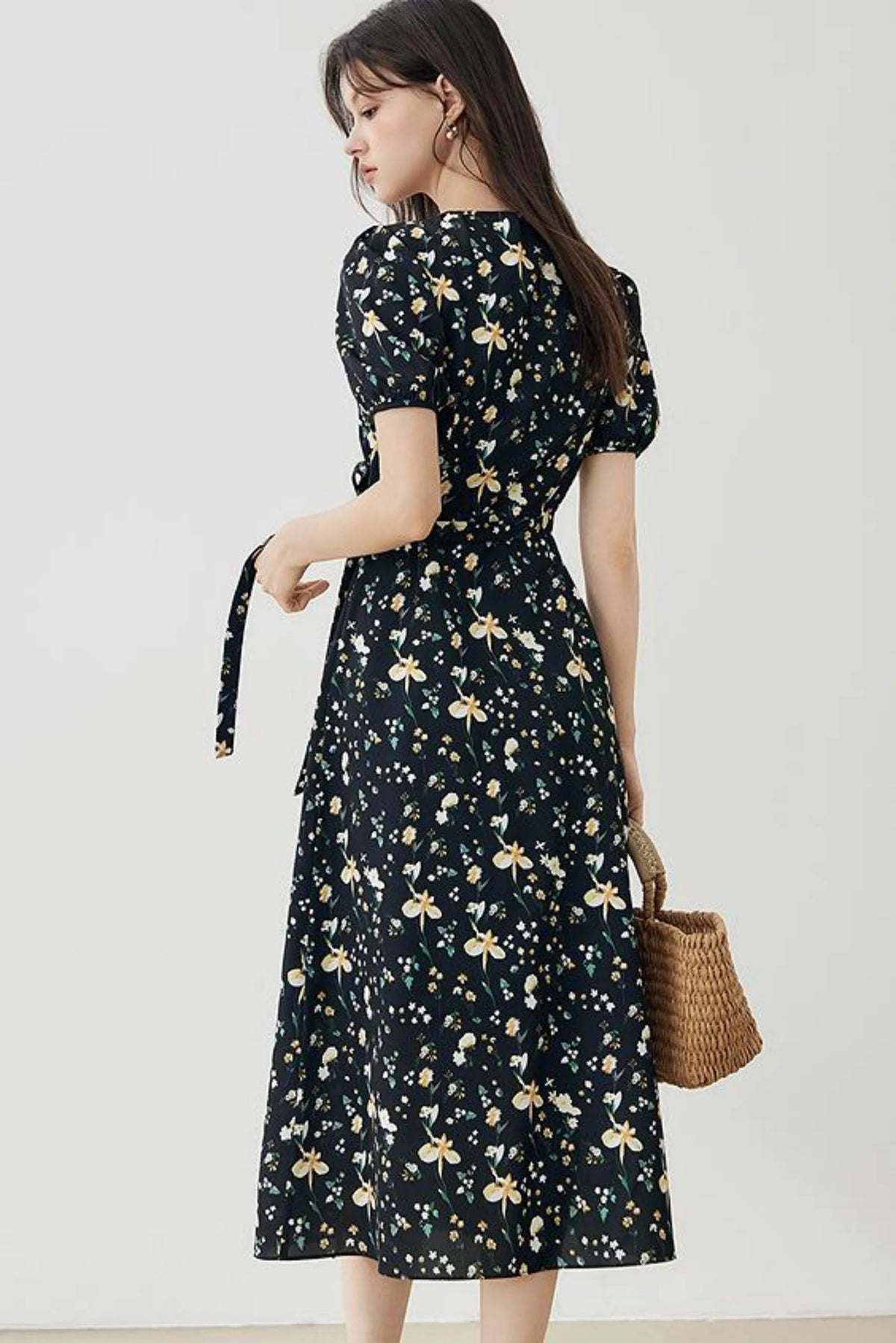 Elegant French Long Dress