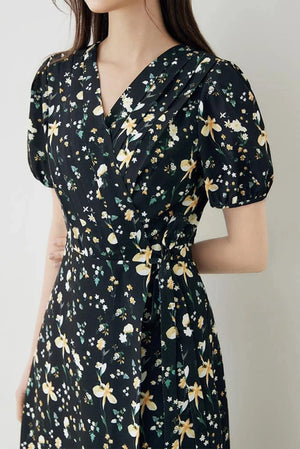 Elegant French Long Dress