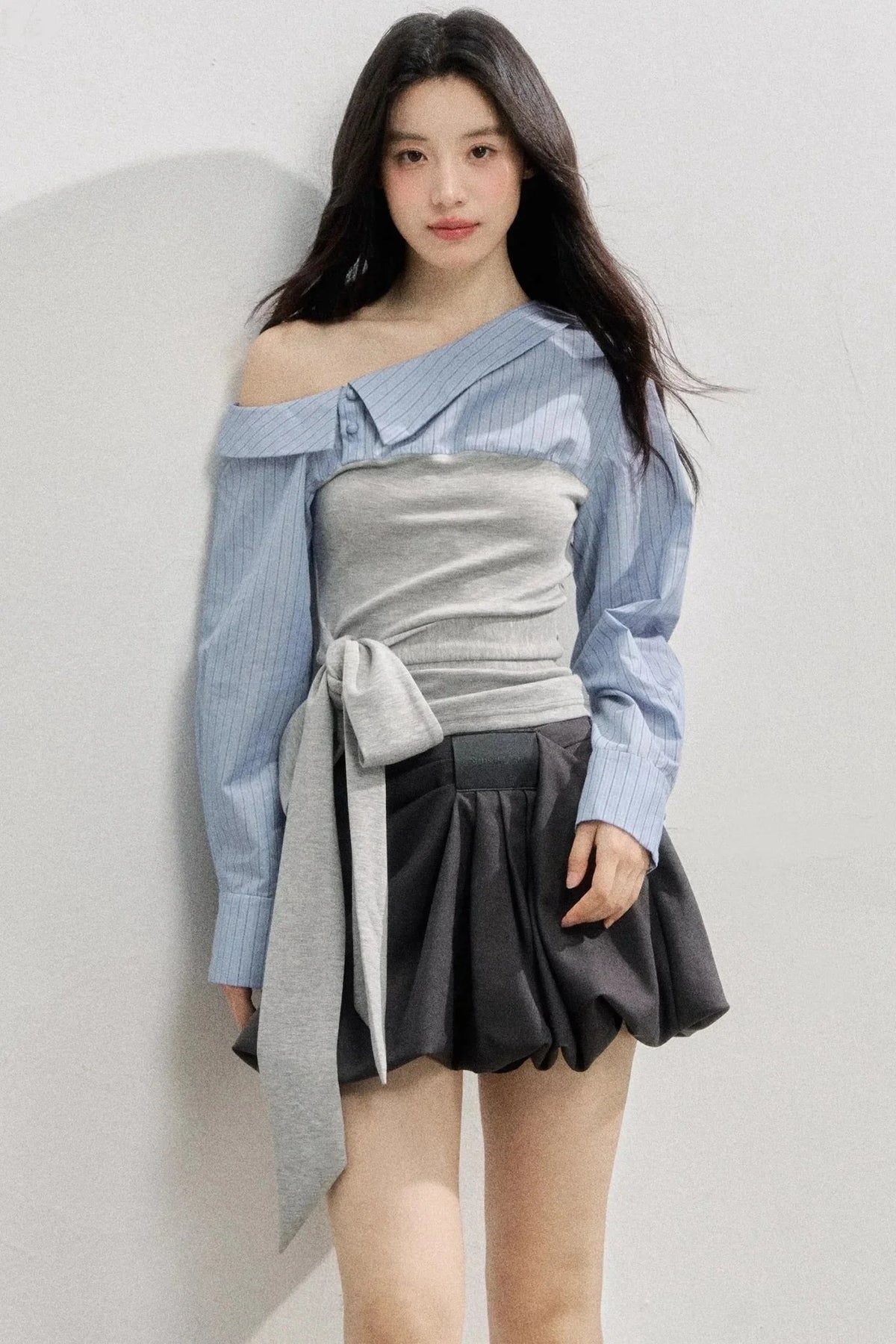Elegant High Waist Skirt