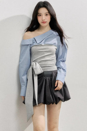 Elegant High Waist Skirt