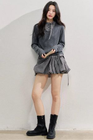 Elegant High Waist Skirt
