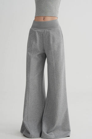 Elegant High-Waisted Flared Pants