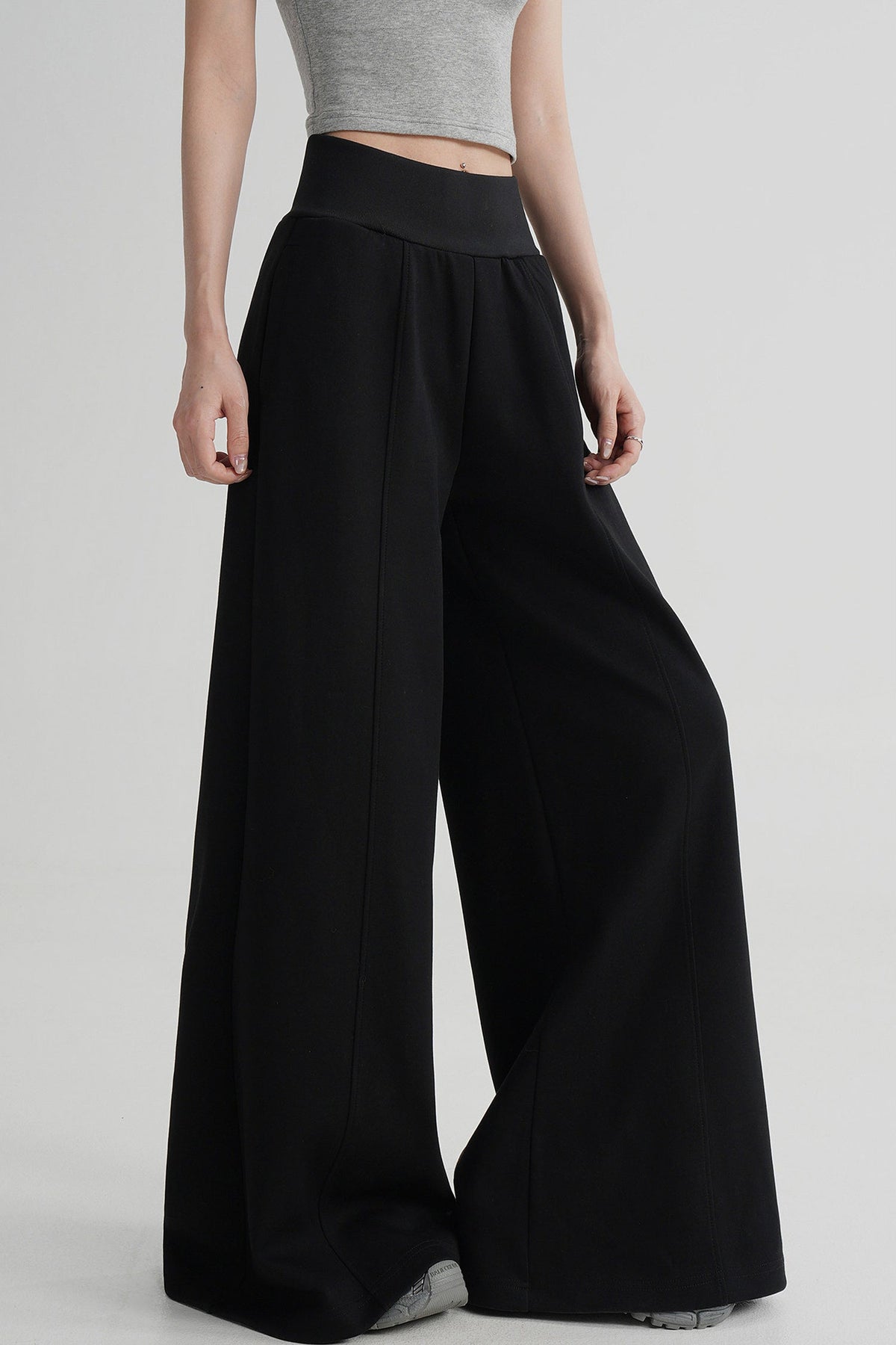 Elegant High-Waisted Flared Pants