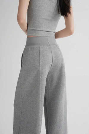 Elegant High-Waisted Flared Pants