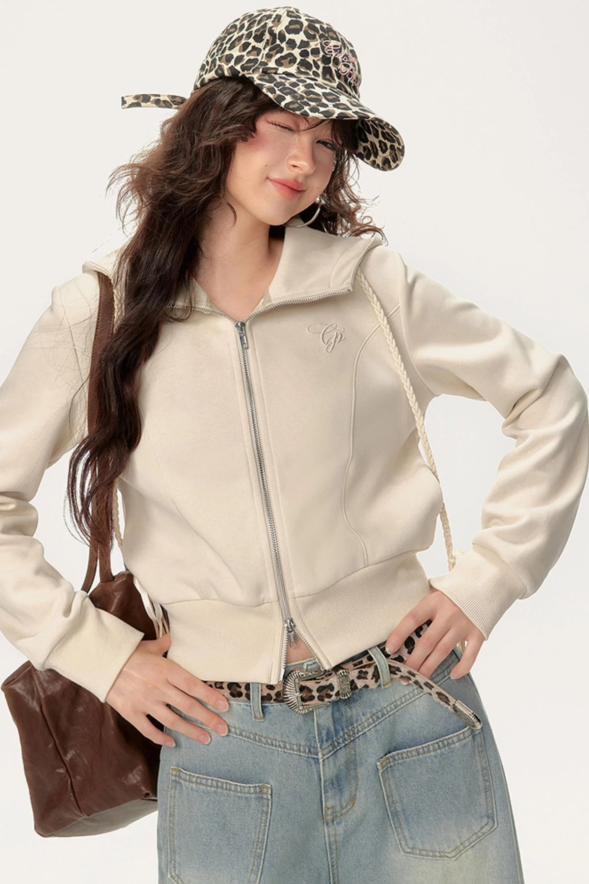 Elegant Hooded Cardigan