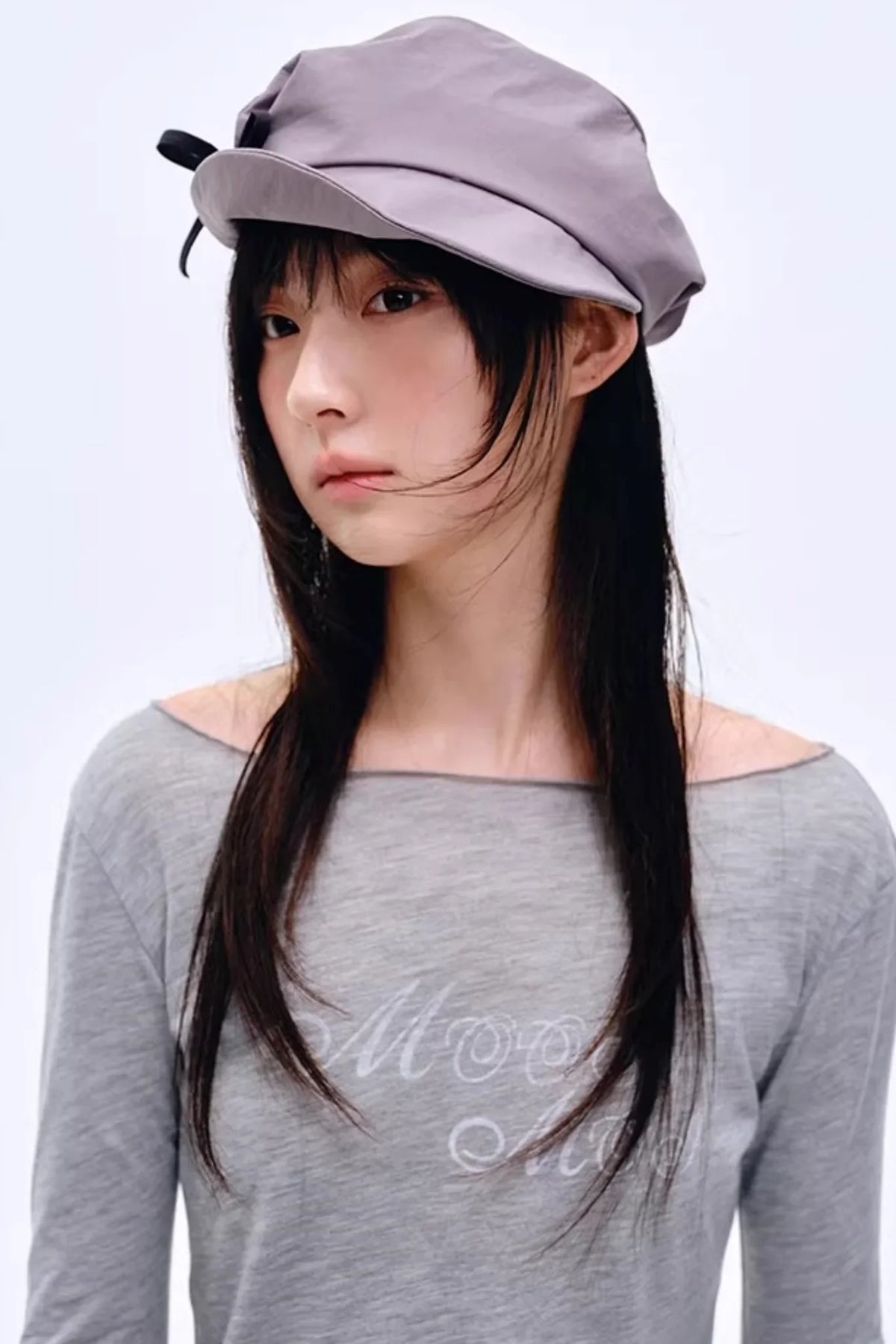 Elegant Irregular Pleated Newsboy Cap