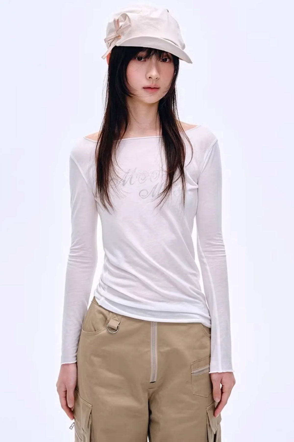 Elegant Irregular Pleated Newsboy Cap