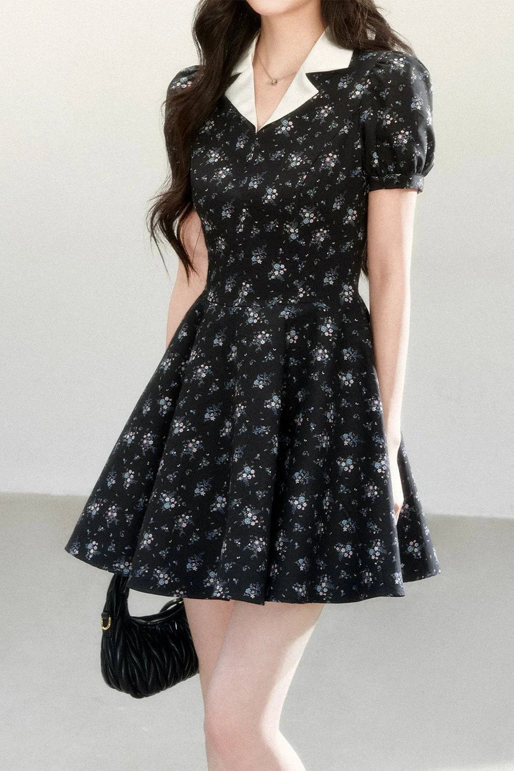 Elegant Ladylike Printed Dress