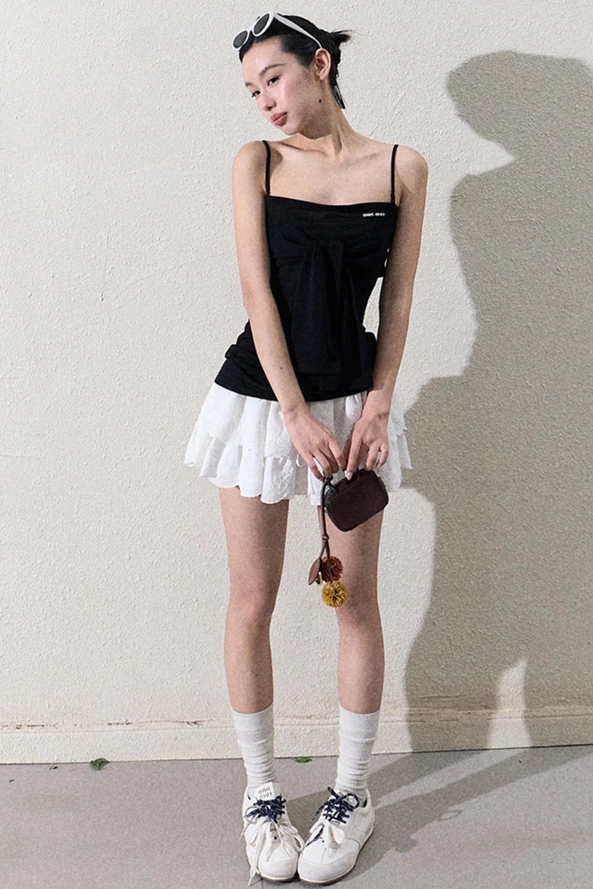 Elegant Layered Lace Skirt