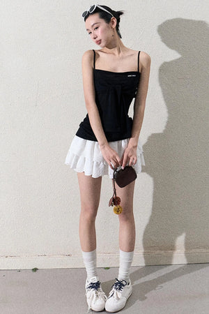 Elegant Layered Lace Skirt