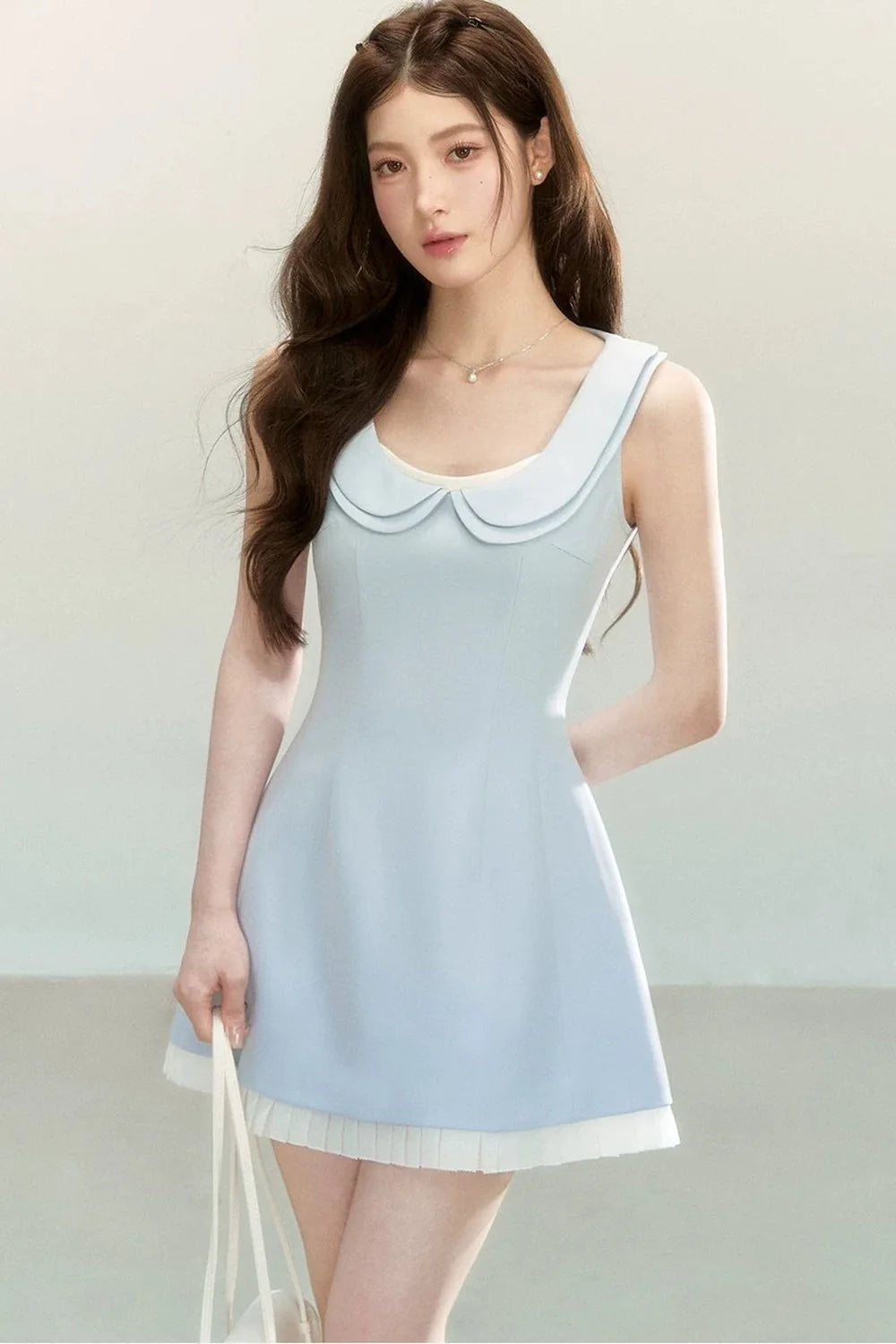 Elegant Pinafore A-Line Dress