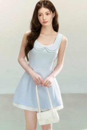 Elegant Pinafore A-Line Dress
