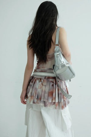 Elegant Pleated Peplum Vest