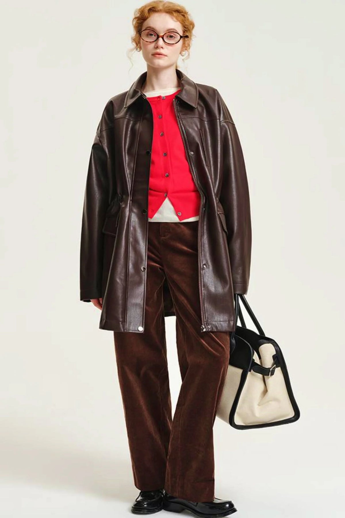 Elegant PU Leather Jacket