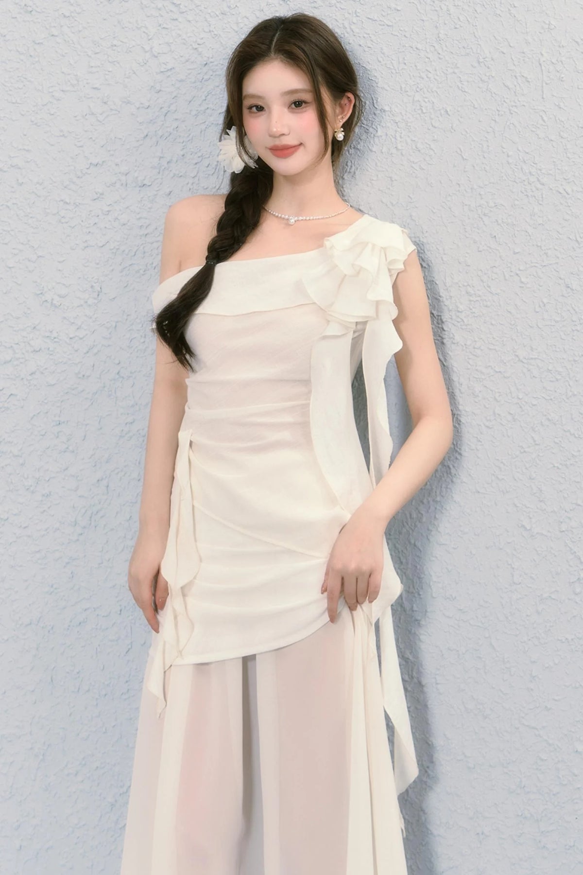 Elegant Rose Skirt Set-Up