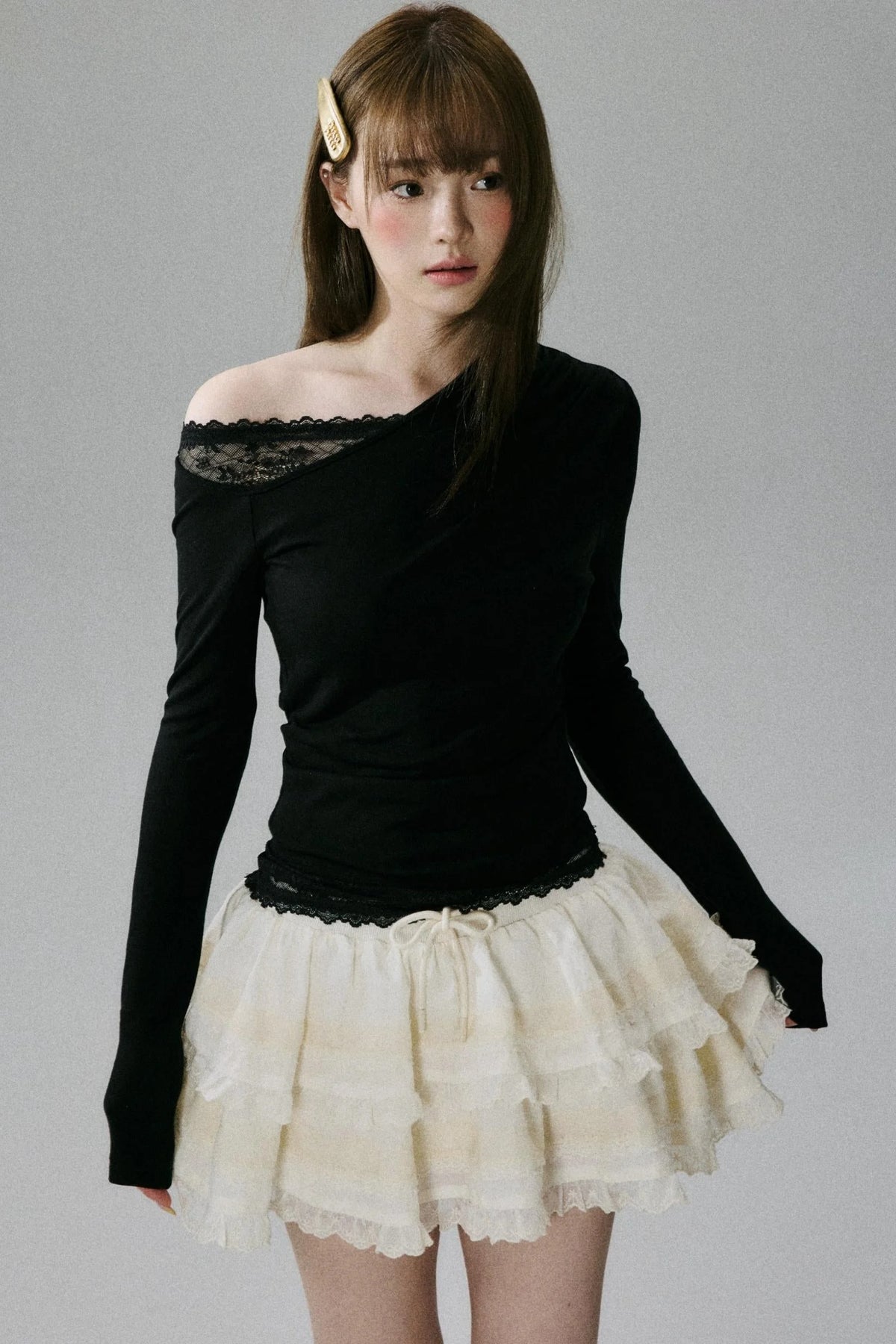 Elegant Sheer T-Shirt