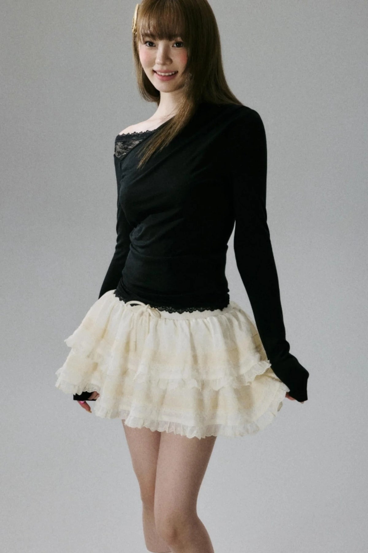 Elegant Sheer T-Shirt