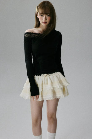 Elegant Sheer T-Shirt