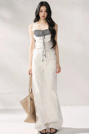 Elegant Slimming Wide-Leg Pants