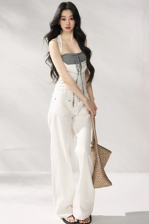 Elegant Slimming Wide-Leg Pants