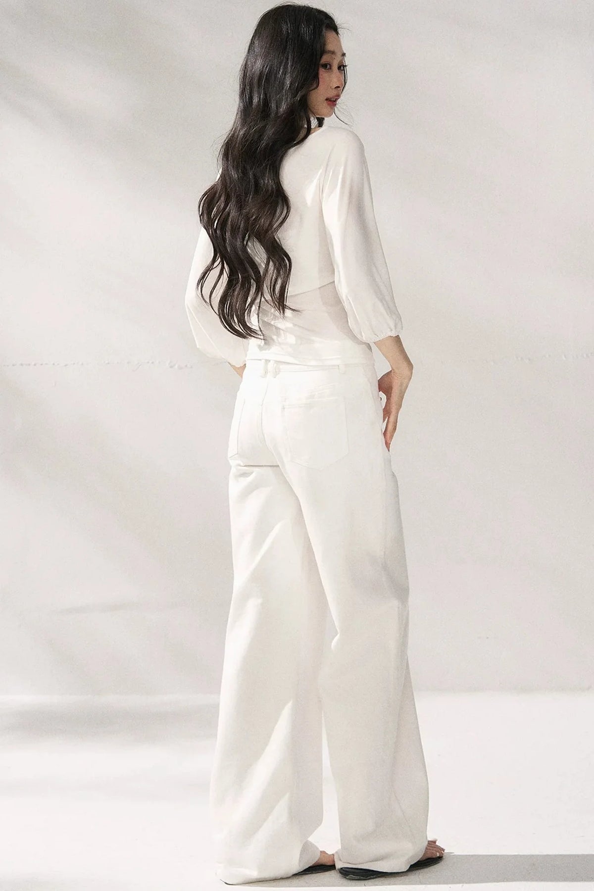 Elegant Slimming Wide-Leg Pants