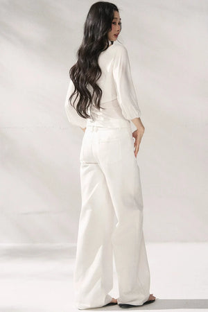 Elegant Slimming Wide-Leg Pants