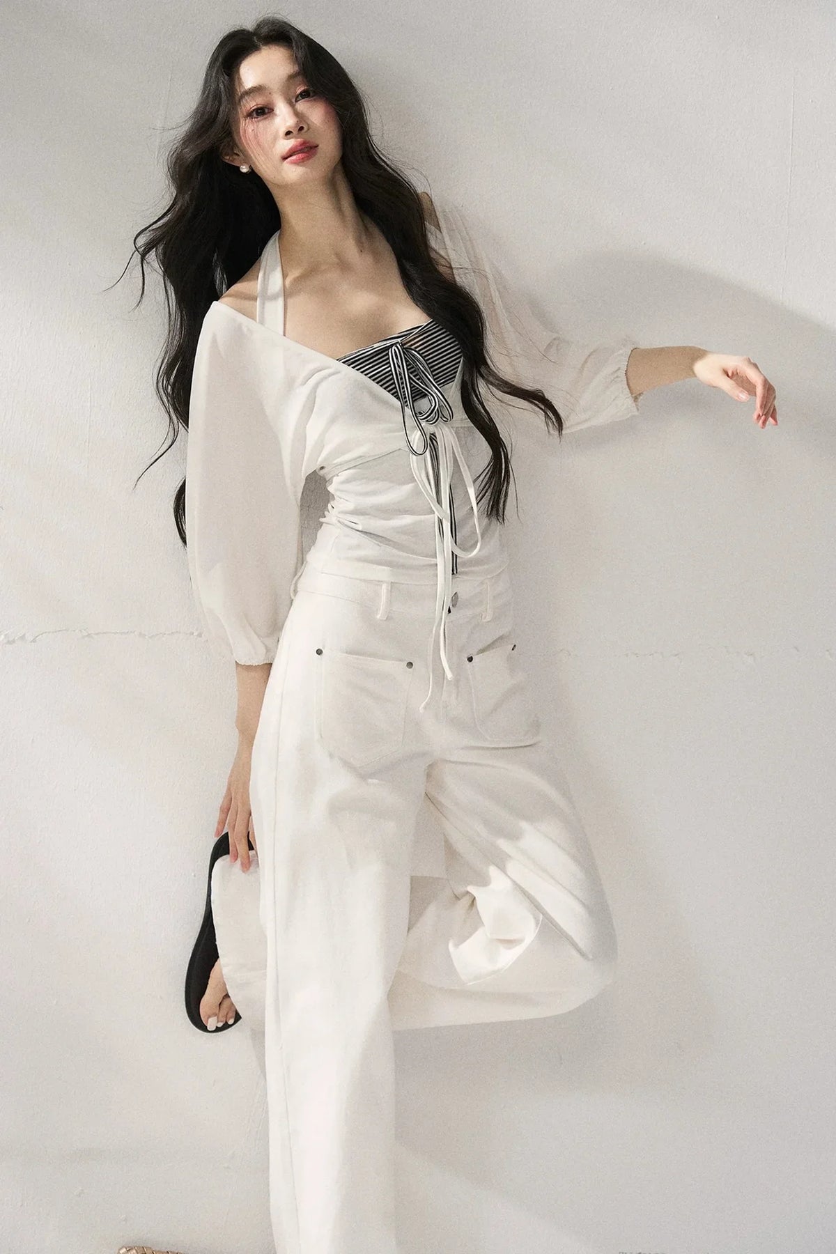 Elegant Slimming Wide-Leg Pants