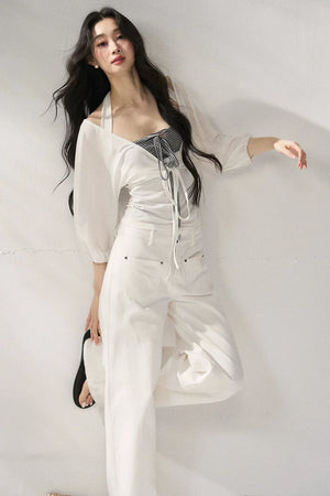 Elegant Slimming Wide-Leg Pants