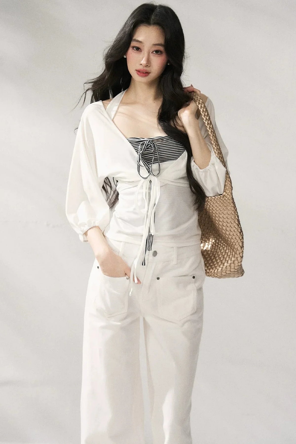 Elegant Slimming Wide-Leg Pants