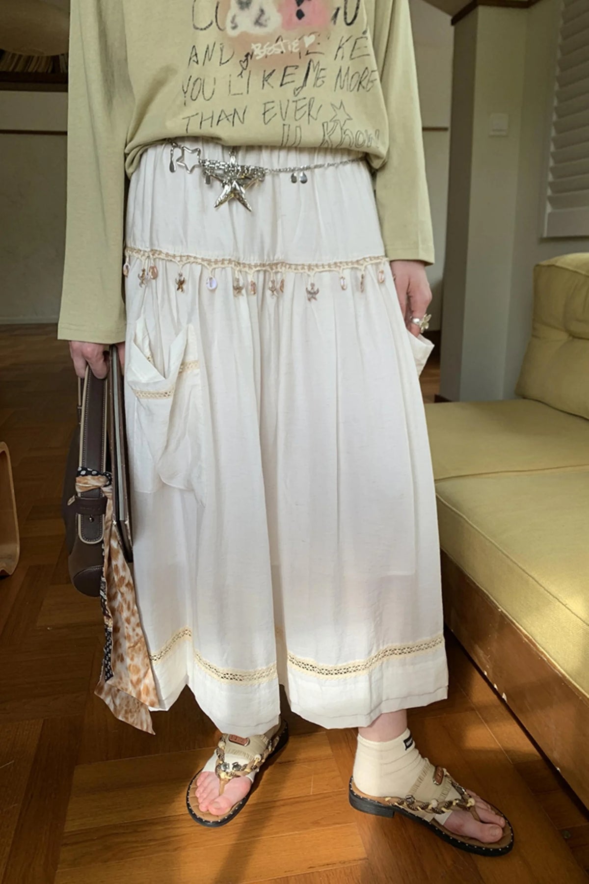 Elegant Summer Puffy Skirt