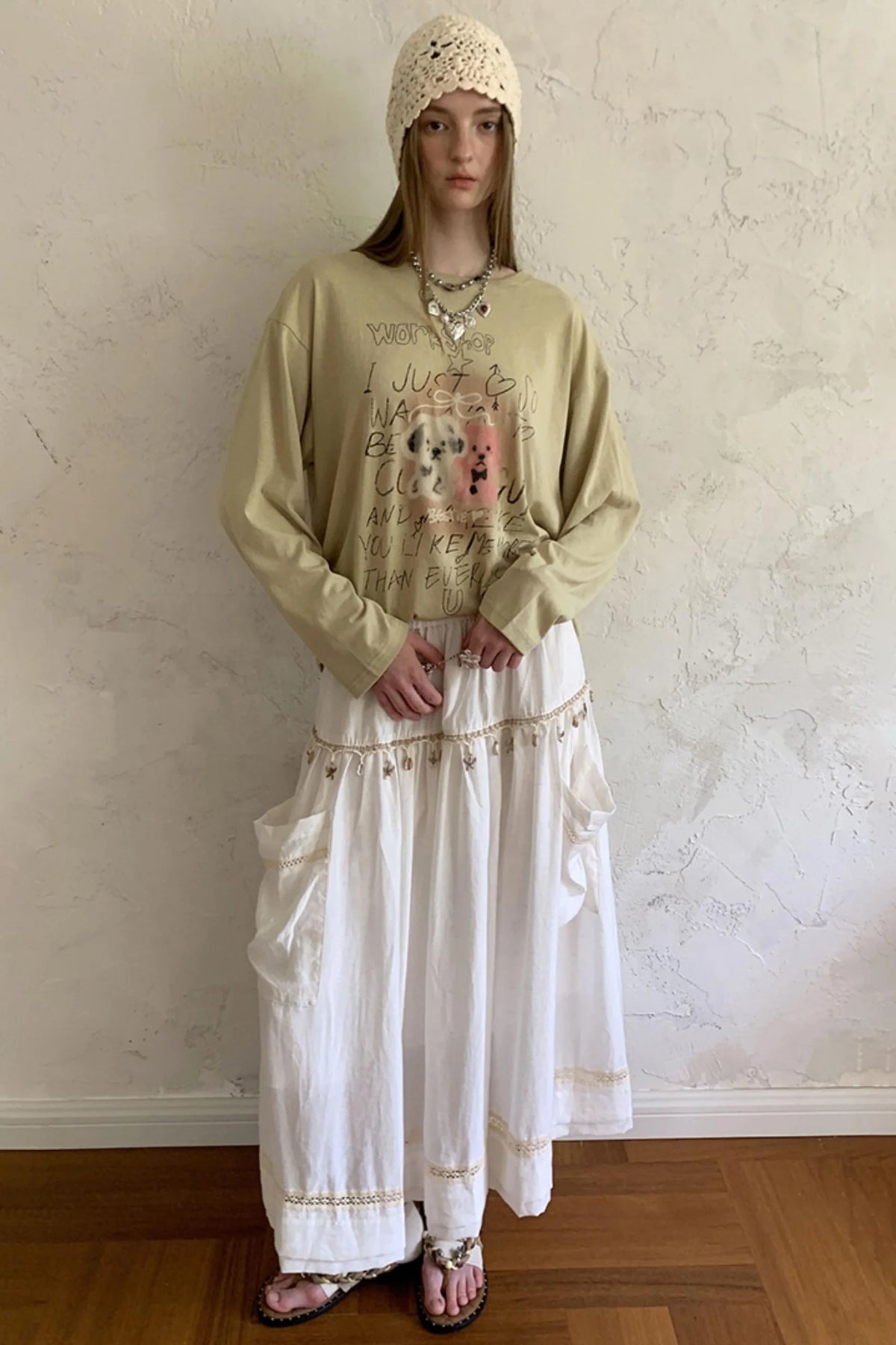 Elegant Summer Puffy Skirt