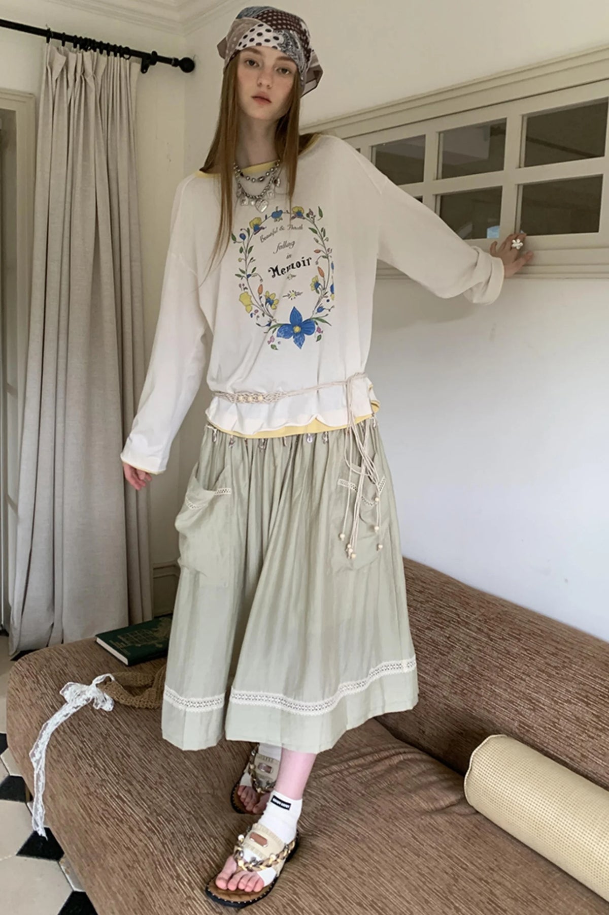 Elegant Summer Puffy Skirt