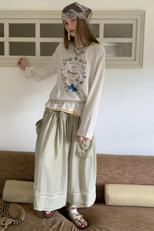 Elegant Summer Puffy Skirt