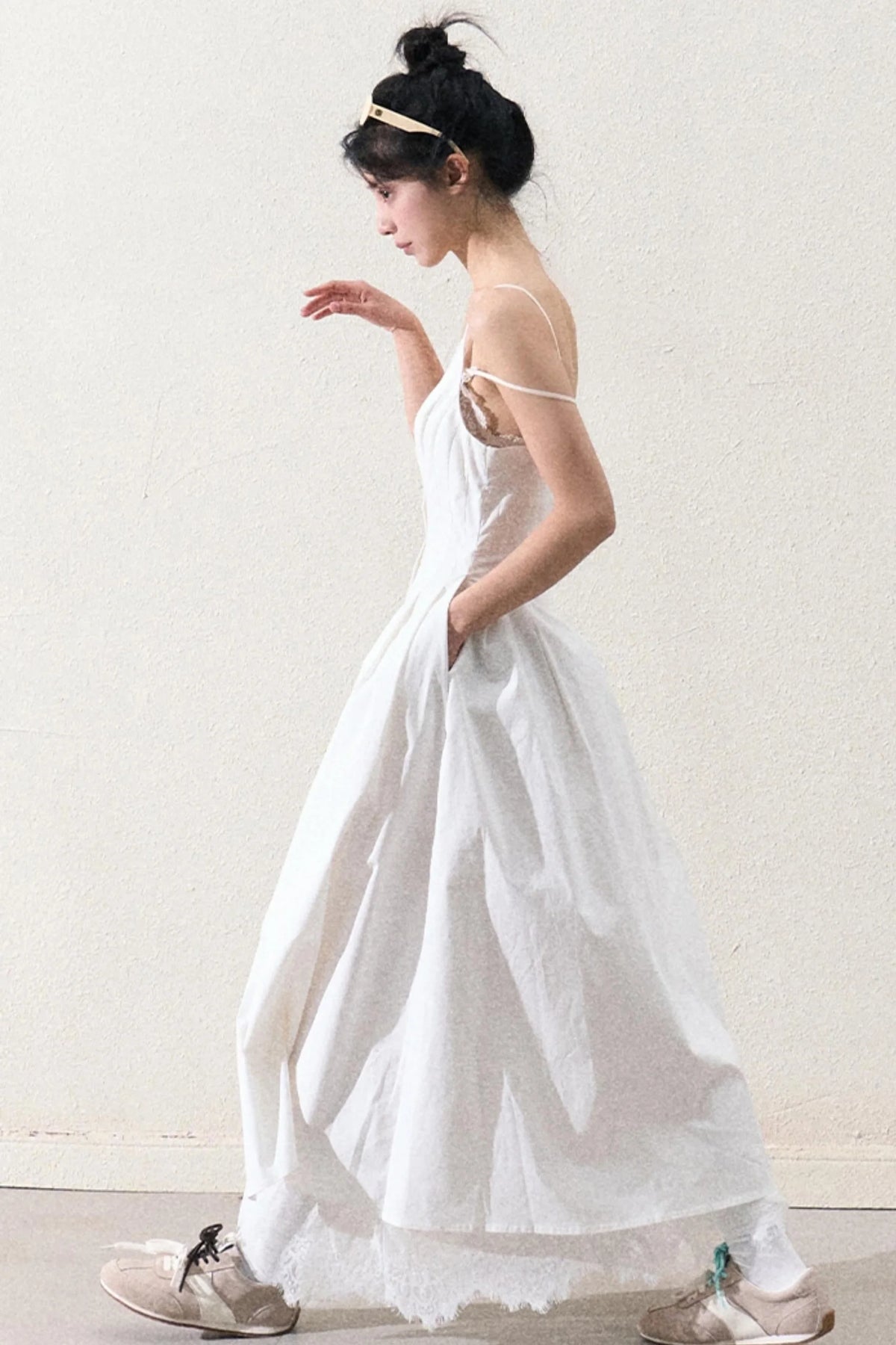 Elegant Waist Slip Dress