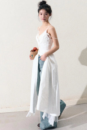 Elegant Waist Slip Dress